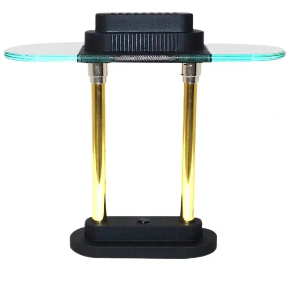1980s Robert Sonneman style Table Lamp halogen bulb with dimmer switch